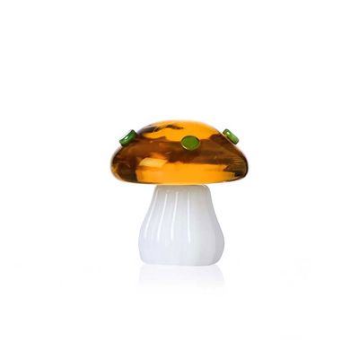 Ichendorf Milano Alice Placeholder Amber Mushroom With Green Dots, MPN: IC352.090.40, UPC: 79095537…