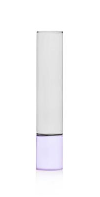 Ichendorf Milano Bamboo Groove Vase Violet Smoke 13.78 Inch, MPN: IC367.198, UPC: 790955374003