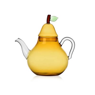 Ichendorf Milano Fruits &amp; Flowers Teapot Pear 33.8 oz, MPN: IC354.249, UPC: 790955296626