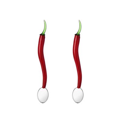 Ichendorf Milano Vegetables Set 2 Spoons Chili Pepper 5.91 in, MPN: IC354.123, UPC: 790955386921