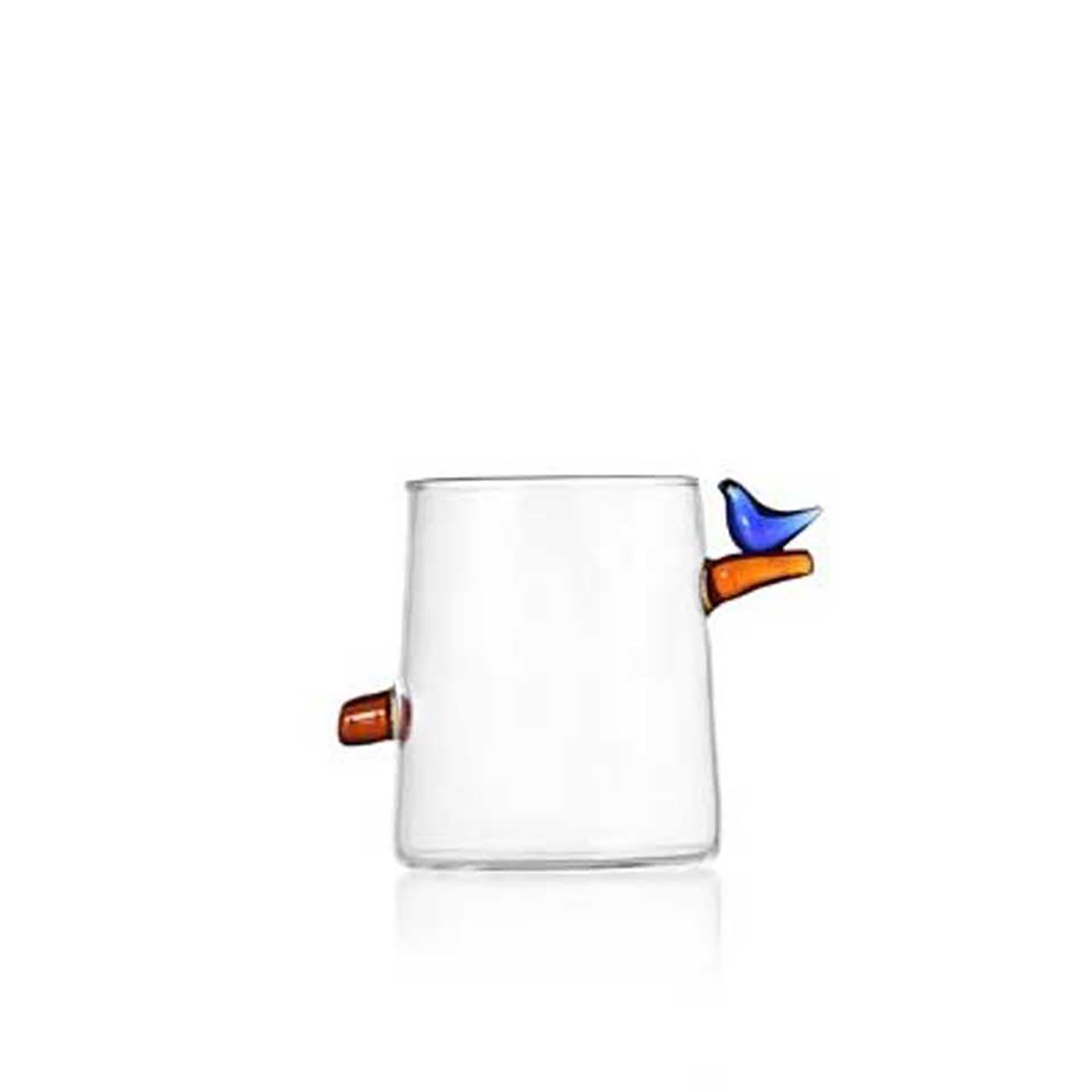Ichendorf Milano Birds Water Glass Light Blue Bird 10.8 oz, MPN: IC352.312, UPC: 790955374348