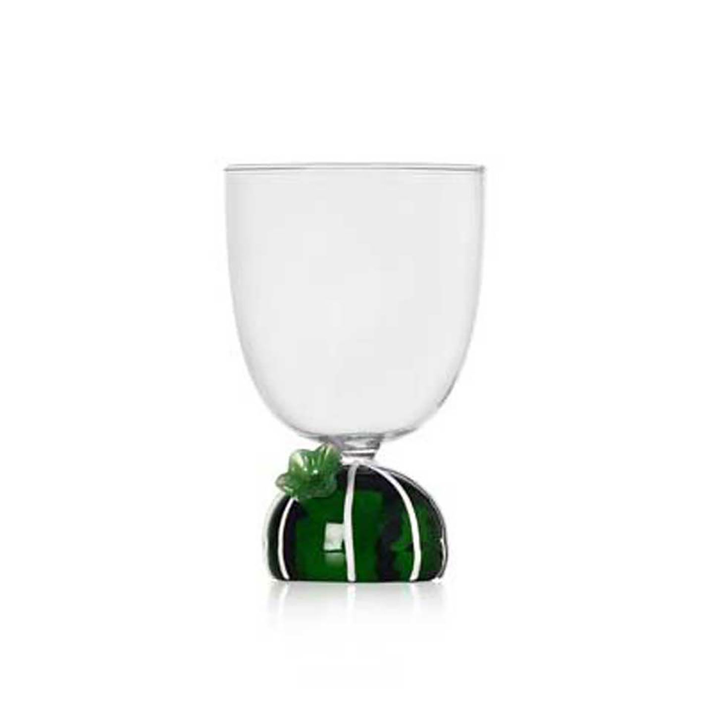 Ichendorf Milano Desert Plants Water Glass Green Flower 10.8 oz, MPN: IC352.070, UPC: 790955375833