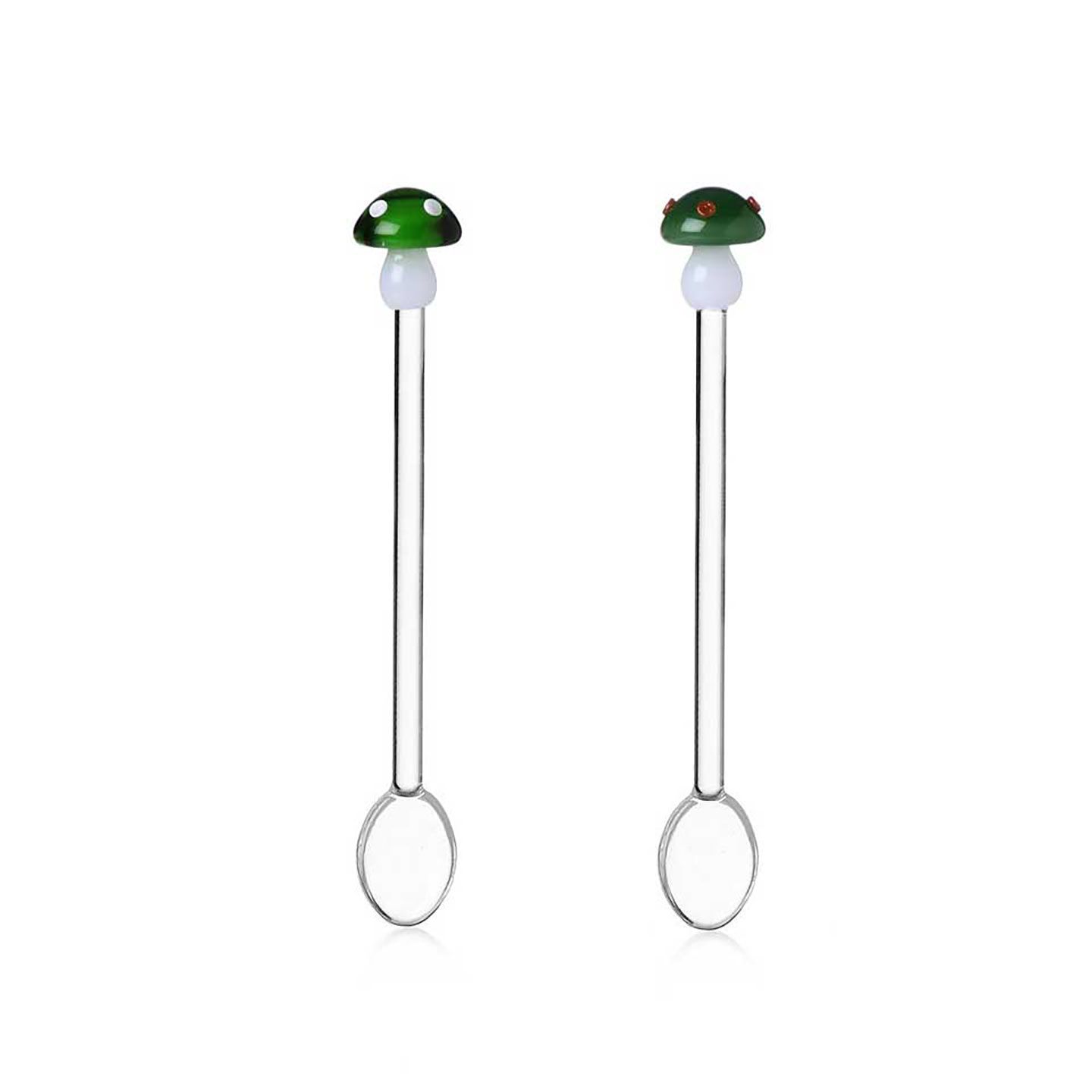 Ichendorf Milano Alice 2 Spoons Green Mushrooms, MPN: IC352.090.45, UPC: 790955373273