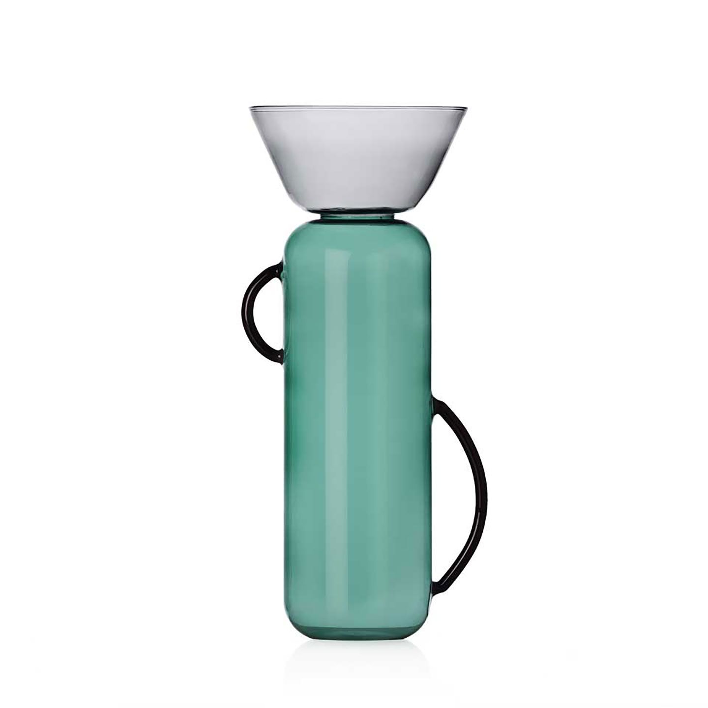 Ichendorf Milano Gelee Vase PetrolSmoke Big 13.78 Inch, MPN: IC313.204, UPC: 790955296725