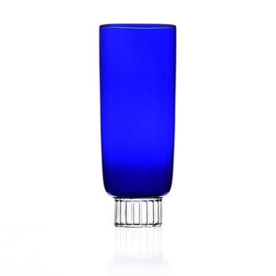 Ichendorf Milano Liberta Blue Champagne Flute 8.5 oz, MPN: IC352.283, UPC: 790955378544