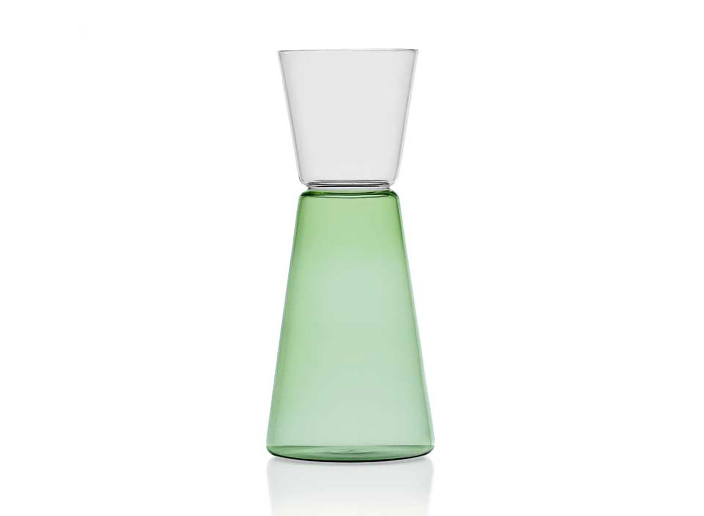Ichendorf Milano High Rise Pitcher Green Clear 32.1 oz, MPN: IC312.116, UPC: 790955377790
