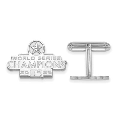2022 World Series Champions Houston Astros Cufflinks Sterling Silver SS009AST22, UPC: 196904101223
