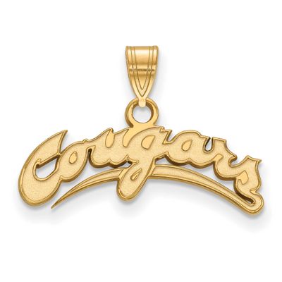 Washington State University Cougars Script Small Pendant 14k Gold 4Y032WAS, UPC: 886774879420