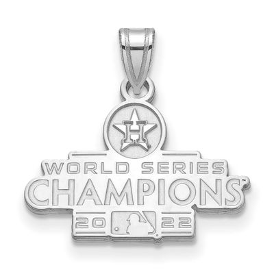 2022 World Series Champions Houston Astros Small Pendant Sterling Silver SS001AST22, UPC: 196904101…