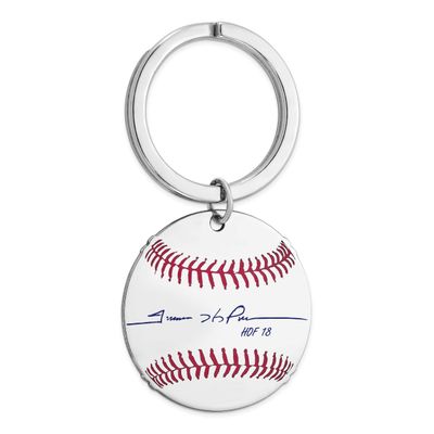 Trevor Hoffman Hall of Fame Signature Epoxy Baseball Keychain Sterling Silver SSHF03TH18, UPC: