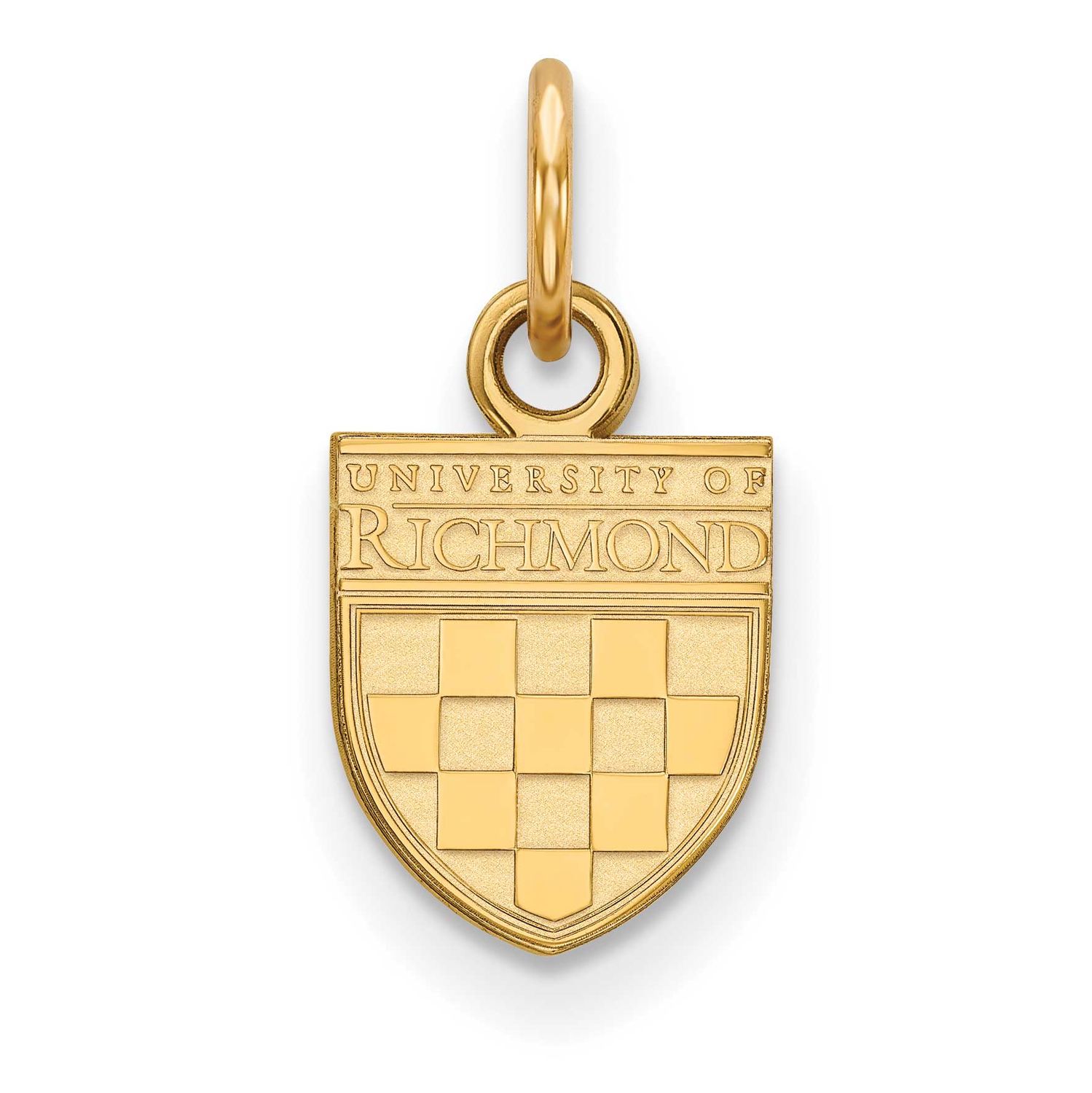 University of Richmond Extra Small Pendant Gold-plated Sterling Silver GP014URV, UPC: 191101214677