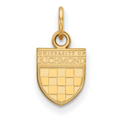 University of Richmond Extra Small Pendant Gold-plated Sterling Silver GP014URV, UPC: 191101214677