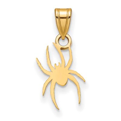 University of Richmond Small Spider Pendant 14k Gold 4Y025URV, UPC: 191101779527