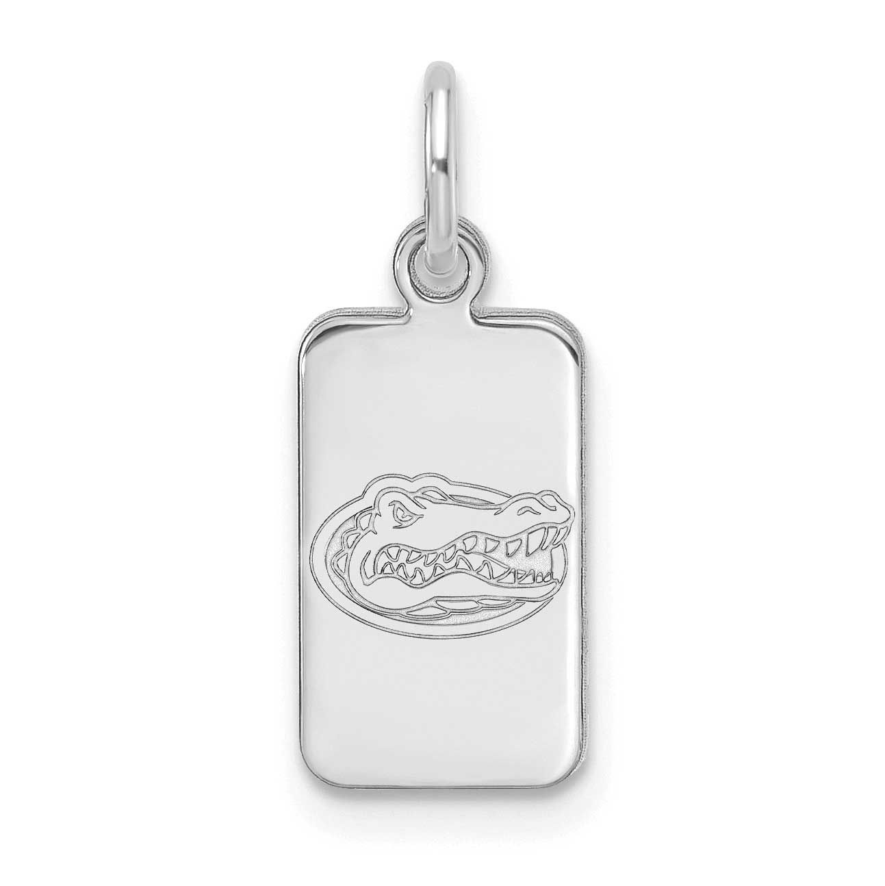 University of Florida Tag Pendant Sterling Silver Rhodium-plated SS125UFL, UPC: 196904187432