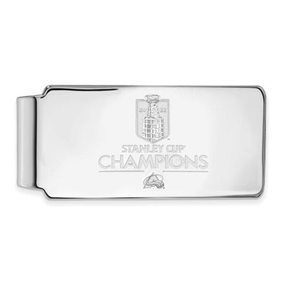 2022 Stanley Cup Champions Colorado Avalanche Money Clip Sterling Silver SS005AVA22, UPC: 196904092…