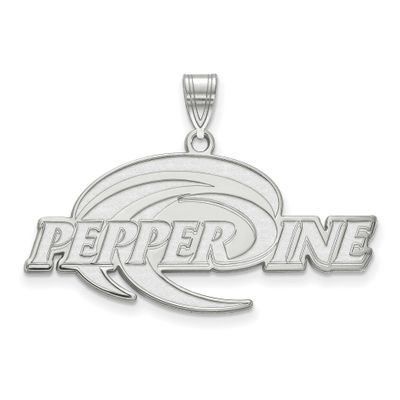 Pepperdine University Extra Large Pendant Sterling Silver Rhodium-plated SS006PEU, UPC: 886774695600