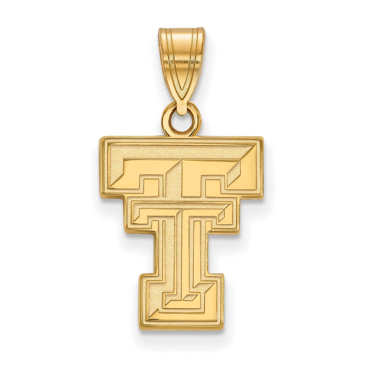 Texas Tech University T-T Medium Pendant 14k Gold 4Y003TXT, UPC: 886774861265