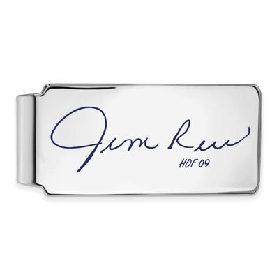 Jim Rice Hall of Fame Signature Epoxy Money Clip Sterling Silver SSHF04JR09, UPC: