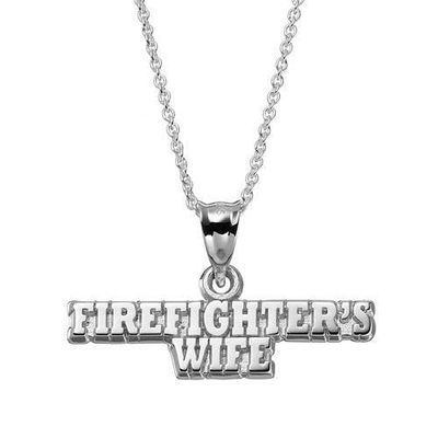 Firefighters Wife .25 X 1 1Mm Rolo Chain Sterling Silver PBS024PNSSCH, UPC: 810680027682