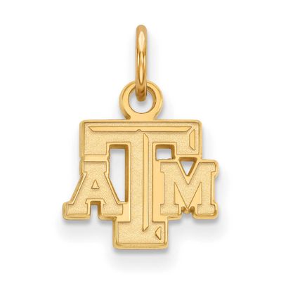 Texas A And M University T-A-M Extra Small Pendant 14k Gold 4Y001TAM, UPC: 886774856872