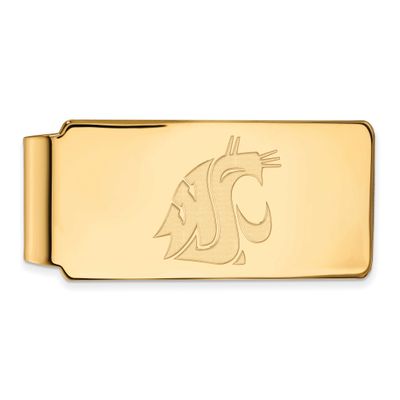 Washington State University Cougar Money Clip 10k Gold 1Y018WAS, UPC: 886774811345