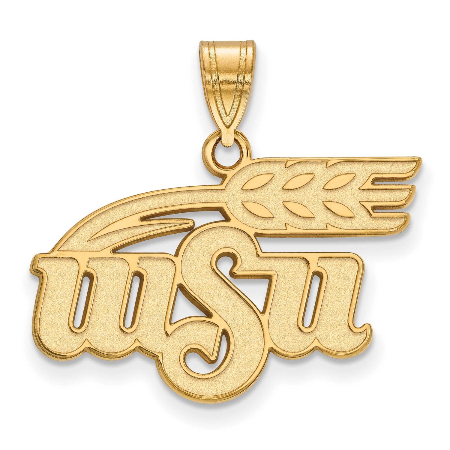 Wichita State University W-S-U Large Pendant 10k Gold 1Y015WST, UPC: 886774810027