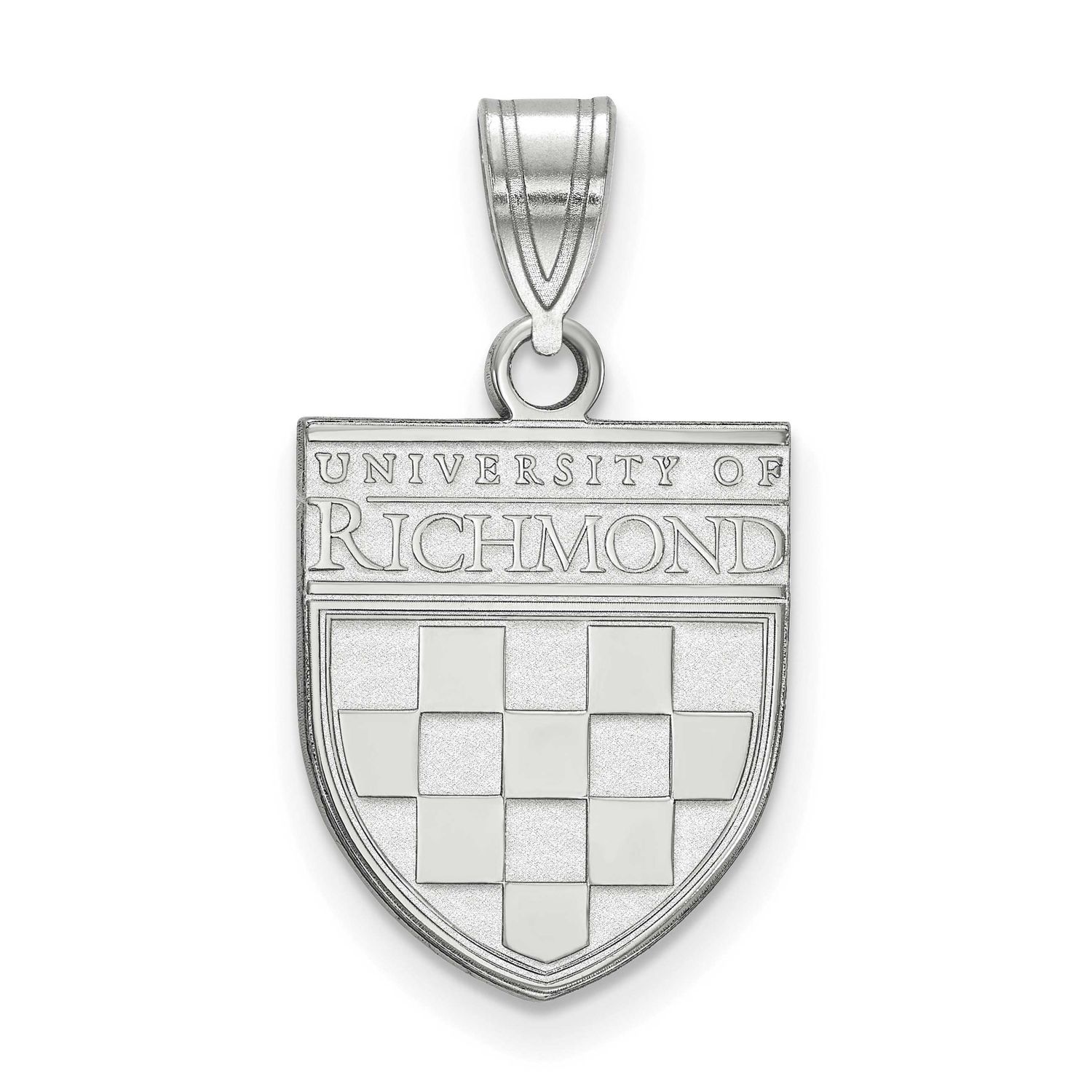 La University of Richmond Medium Pendant Sterling Silver Rhodium-plated SS018URV, UPC: 191101214745