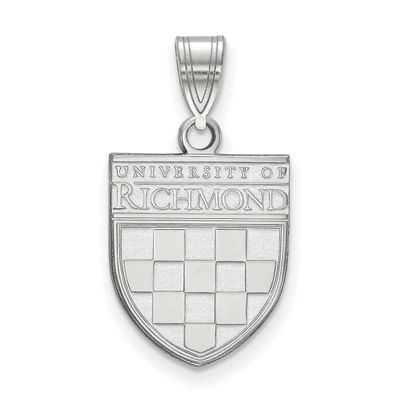 La University of Richmond Medium Pendant Sterling Silver Rhodium-plated SS018URV, UPC: 191101214745