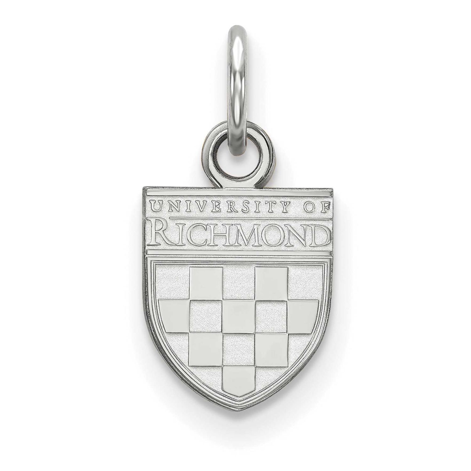 University of Richmond Extra Small Pendant Sterling Silver Rhodium-plated SS014URV, UPC: 1911012146…