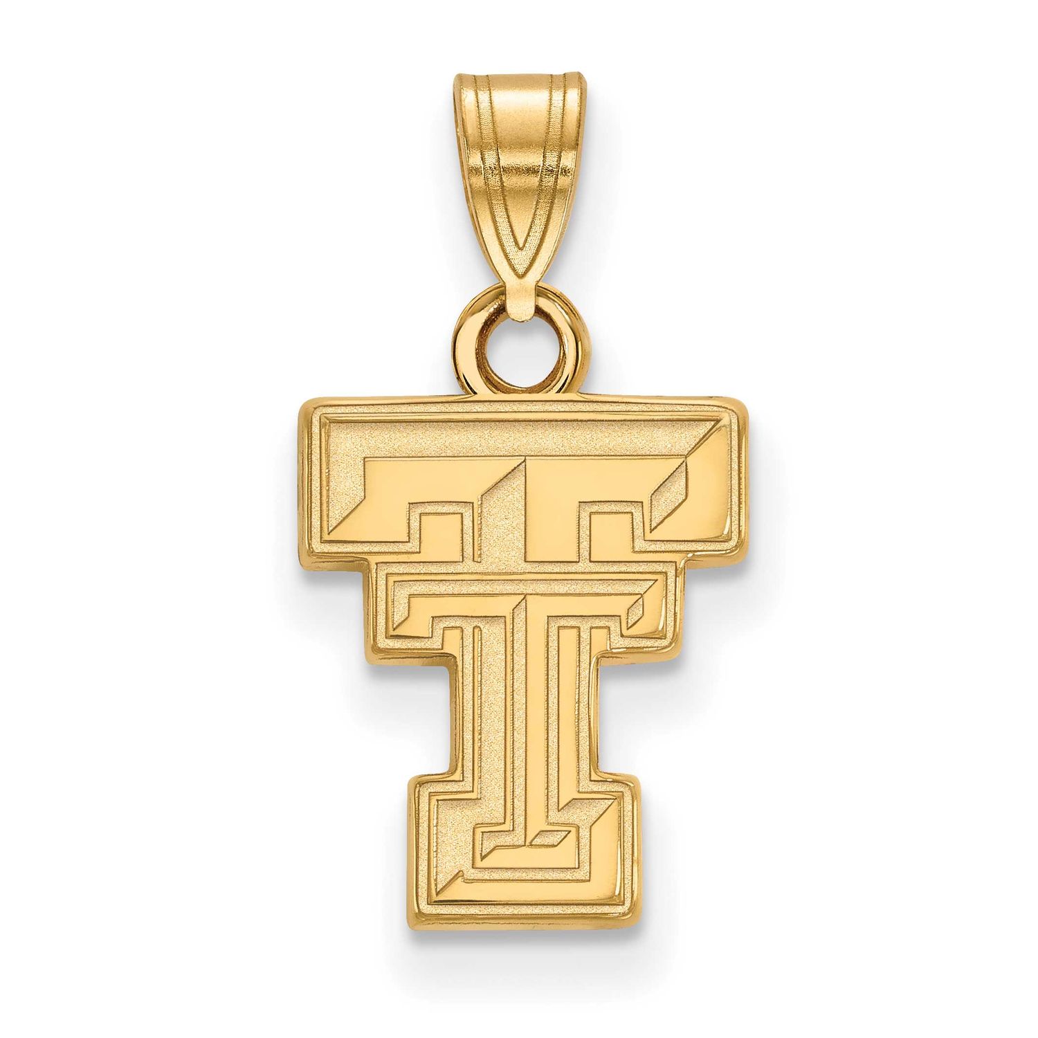 Texas Tech University T-T Small Pendant 14k Gold 4Y002TXT, UPC: 886774859392