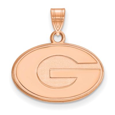 14K Rose Gold University of Georgia Letter G Small Pendant 14k Rose Gold 4R002UGA, UPC: 191101780288