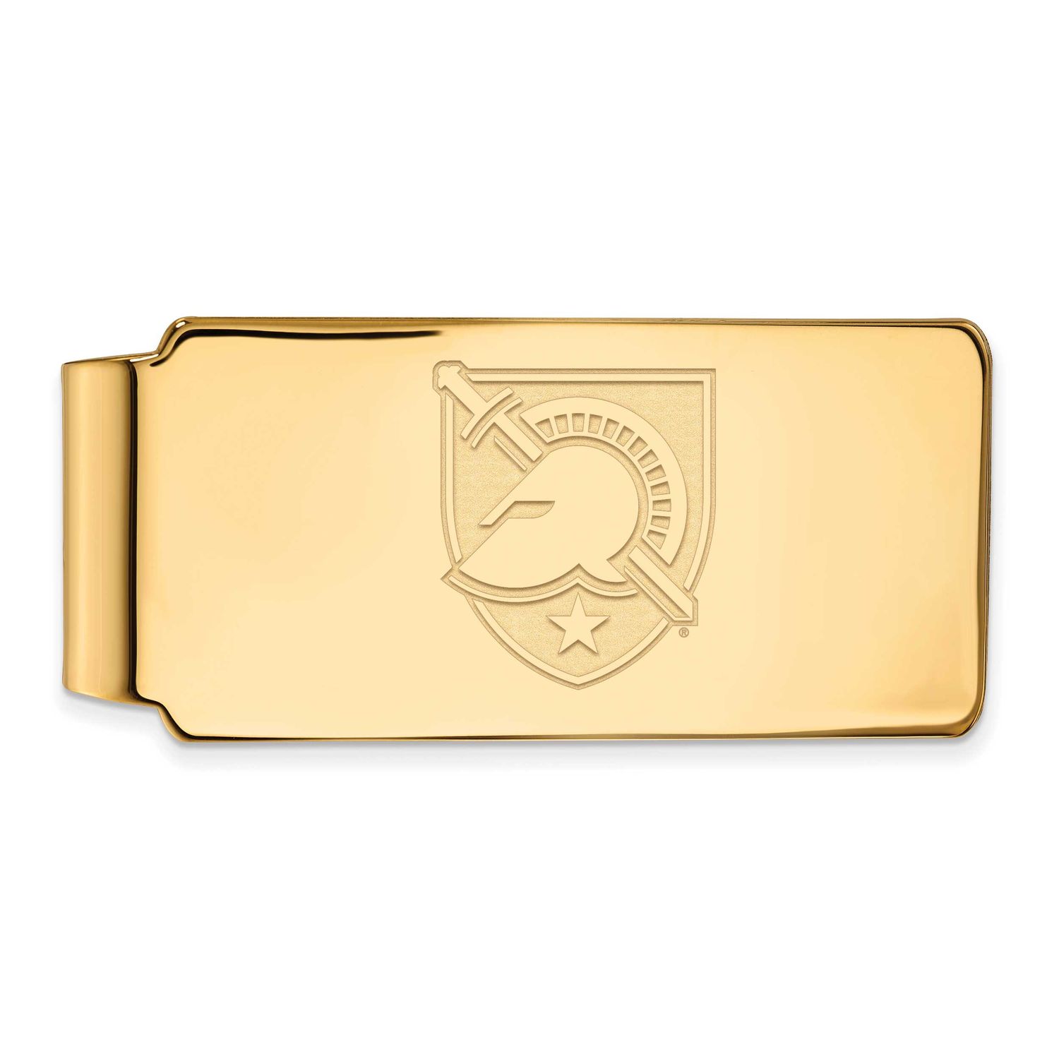 U.S. Military Academy Letter A Money Clip Gold-plated Sterling Silver GP017USMA, UPC: 886774921938