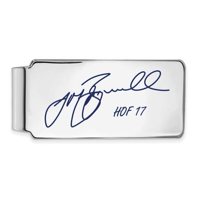 Jeff Bagwell Hall of Fame Signature Epoxy Money Clip Sterling Silver SSHF04JB17, UPC: