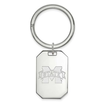 Mississippi State University Key Chain Sterling Silver Rhodium-plated SS026MSS, UPC: 886774691381