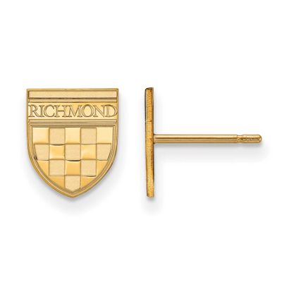 University of Richmond Extra Small Post Earrings 10k Gold 1Y023URV, UPC: 191101780714
