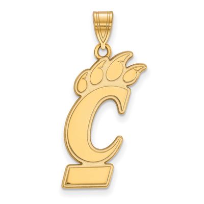 University of Cincinnati Extra Large Pendant 14k Gold 4Y045UC, UPC: 886774882482