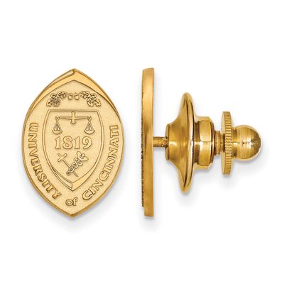 University of Cincinnati Crest Lapel Pin 14k Gold 4Y042UC, UPC: 886774881386