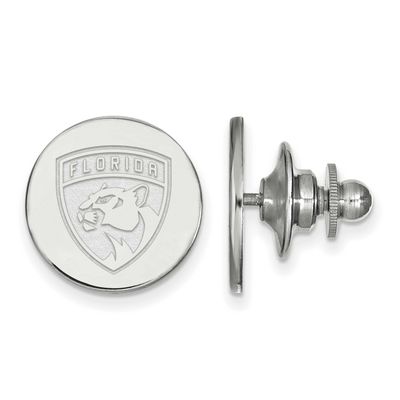 NHL Florida Panthers Lapel Pin Sterling Silver Rhodium-plated SS006PTH, UPC: 886774745619
