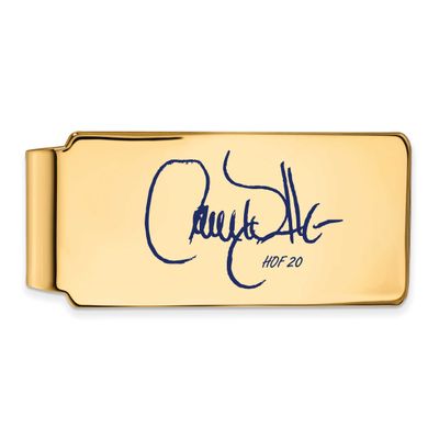 Larry Walker Hall of Fame Signature Epoxy Money Clip Gold-plated Sterling Silver GPHF04LW20, UPC: