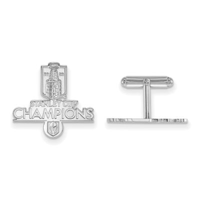2023 Stanley Cup Champions Vegas Golden Knights Cufflinks Sterling Silver SS007VGK23, UPC: