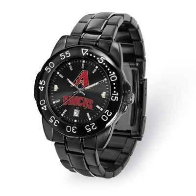 MLB Arizona Diamondbacks Fantom Gunmetal Finish Alloy Watch with Date Gametime XWM3392, UPC: 826528…