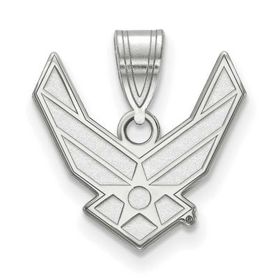 U.S. Air Force Medium Pendant Sterling Silver Rhodium-plated SS003USAF, UPC: 191101214929