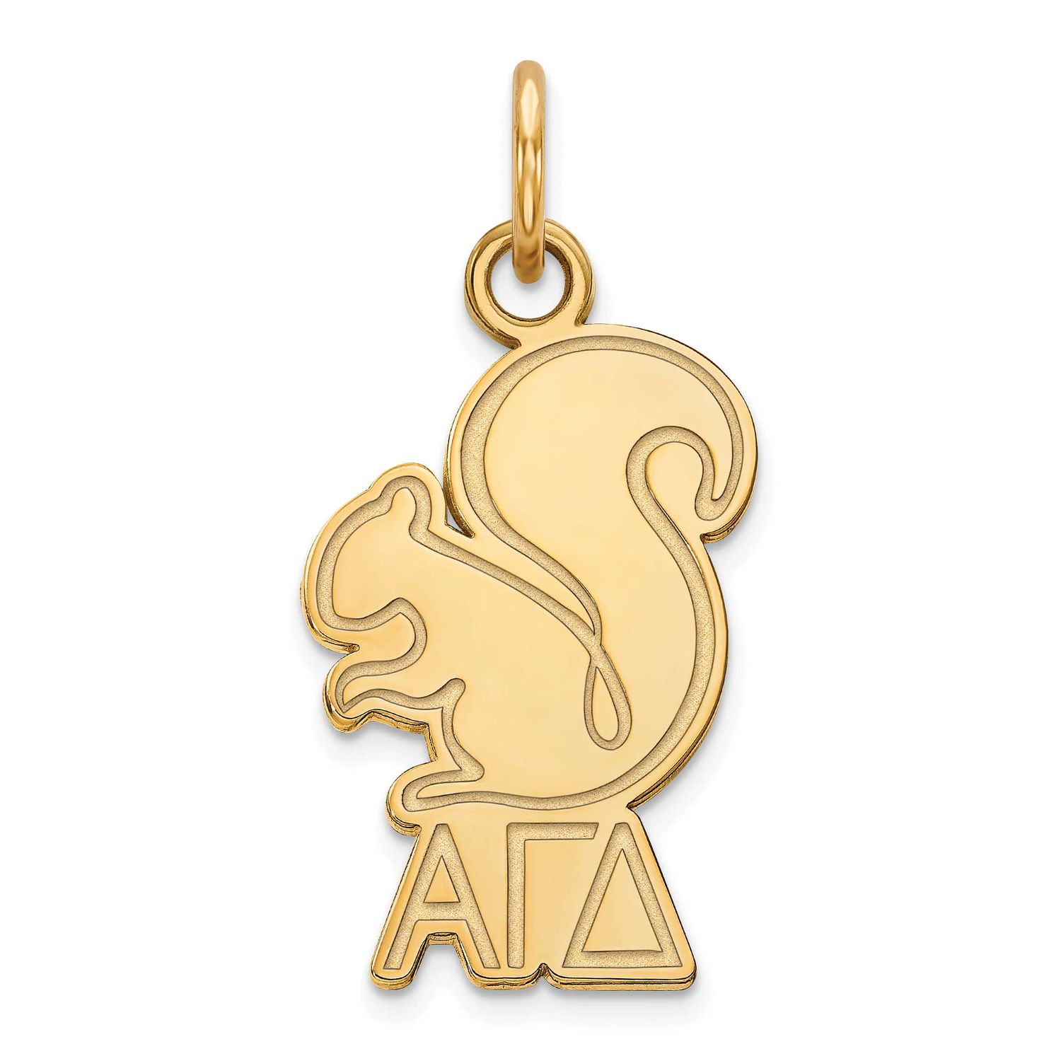 Alpha Gamma Delta Extra Small Pendant Gold-plated Sterling Silver GP034AGD, UPC: 886774936369
