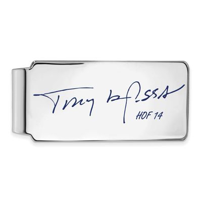 Tony La Russa Hall of Fame Signature Epoxy Money Clip Sterling Silver SSHF04TL14, UPC: