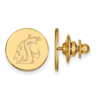 Washington State University Cougar Lapel Pin 14k Gold 4Y008WAS, UPC: 886774868264