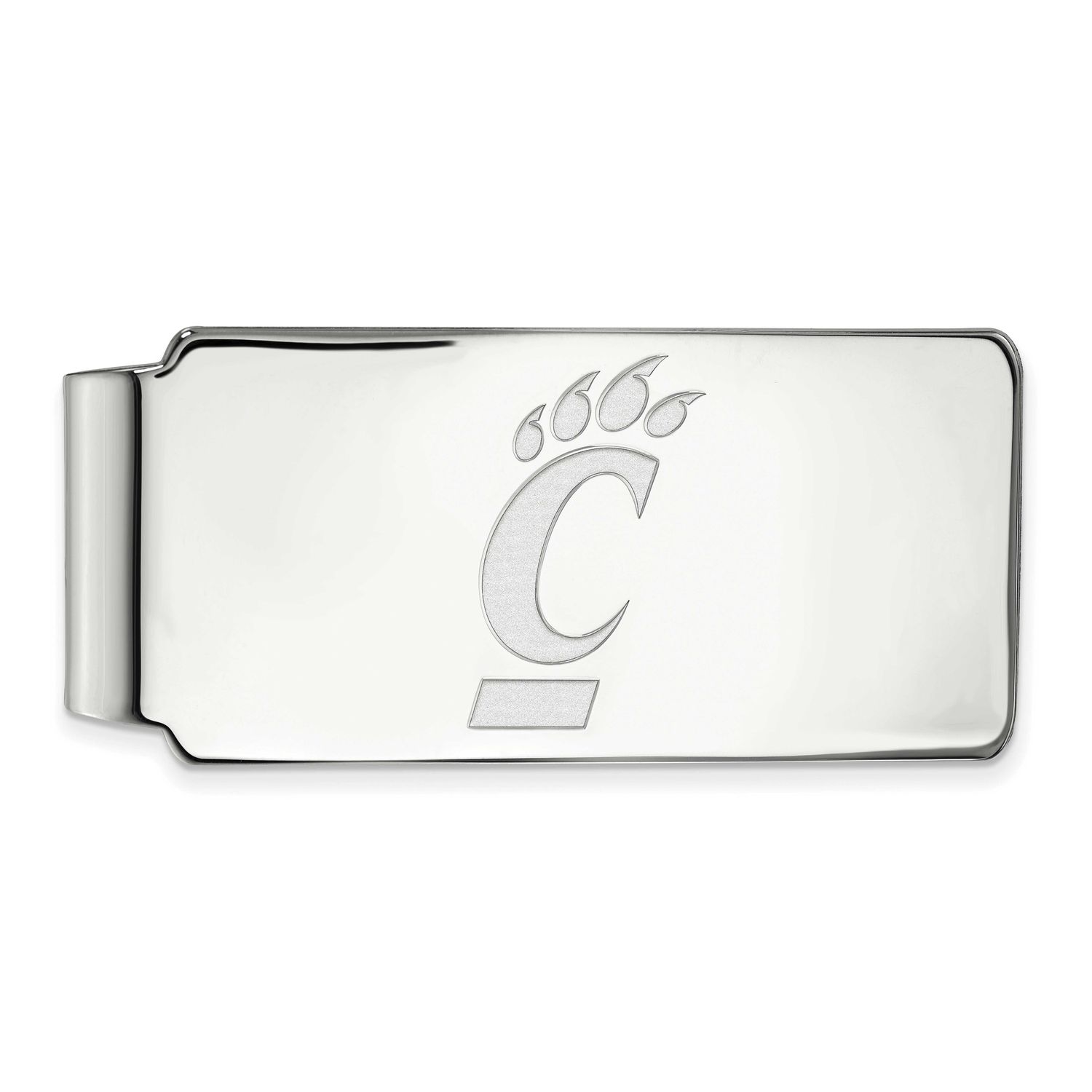 University of Cincinnati Money Clip 14k White Gold 4W017UC, UPC: 886774841854
