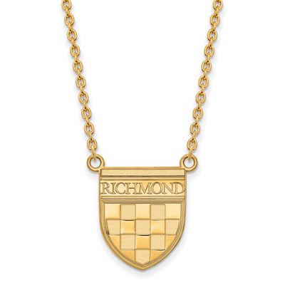 University of Richmond Large Split Chain Necklace 10k Gold 1Y032URV-18, UPC: 191101780615