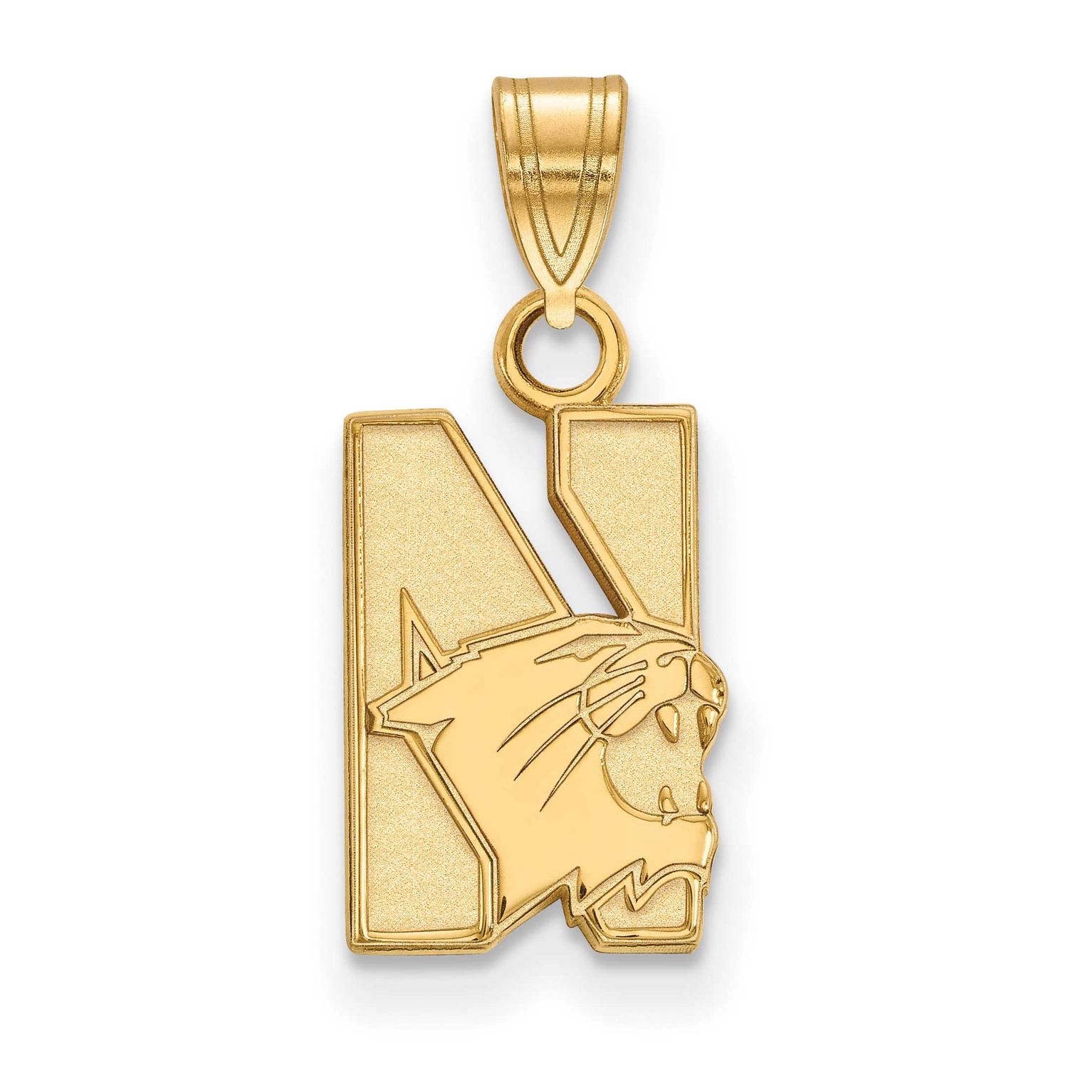 Northwestern University Small Pendant 10k Gold 1Y001NWU, UPC: 886774795072