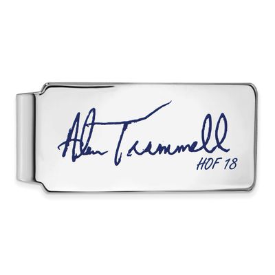 Alan Trammell Hall of Fame Signature Epoxy Money Clip Sterling Silver SSHF04AT18, UPC:
