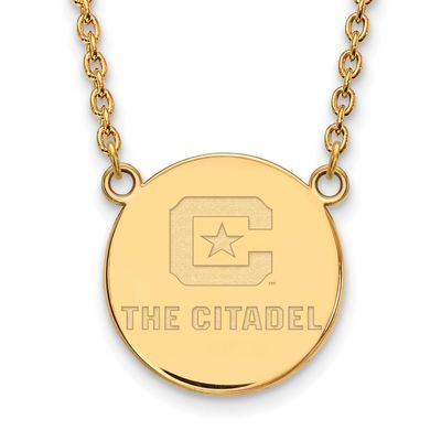 The Citadel Large Pendant with Necklace 10k Gold 1Y010TCI-18, UPC: 886774807744